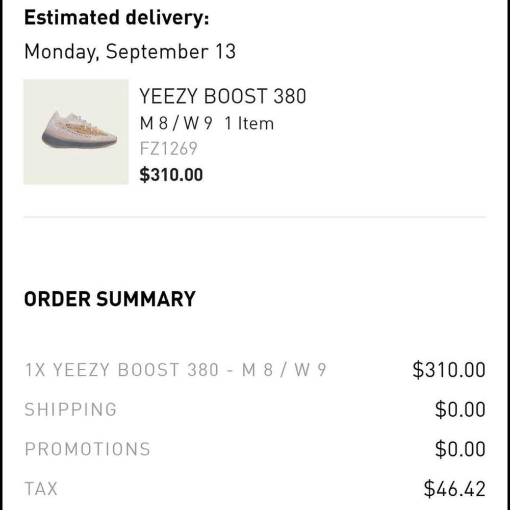 Yeezy 380 - Picture 5 of 5